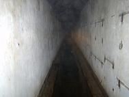 Maaalune tunnel lõunapoolsesse suurtükitorni