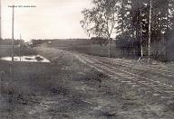 Raudtee ehitamine Kaagjärve jaamas 1923.a.